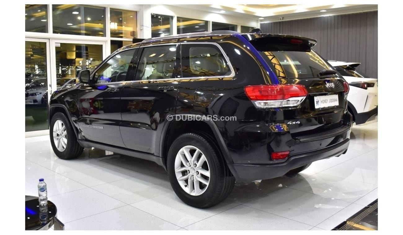 Jeep Grand Cherokee EXCELLENT DEAL for our Jeep Grand Cherokee Laredo 4x4 ( 2018 Model ) in Black Color GCC Specs