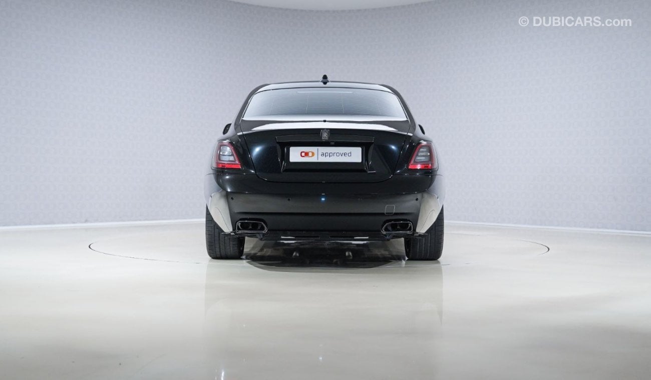 رولز رويس جوست V12 Black Badge - Warranty until Aug 2027 - Approved Prepared Vehicle