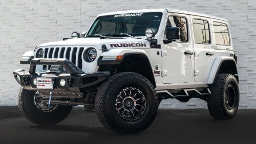 جيب رانجلر AED 3,617 PM • RUBICON STAGE 3 OFF-ROAD MODS • ONLY 4,000 KM • OFFICIAL JEEP WARRANTY + SERVICE PLAN