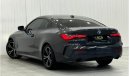 BMW 420i 2024 BMW 420i Coupe, 5 Years AGMC Warranty + Service Contract Till 2029, Full Service History, GCC