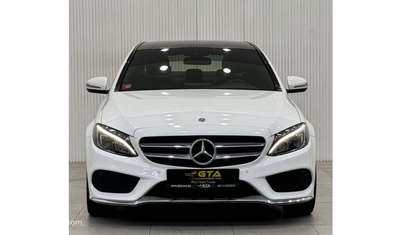 Mercedes-Benz C200 AMG Pack 2018 Mercedes Benz C200 AMG, Warranty, Full Mercedes Service History, GCC