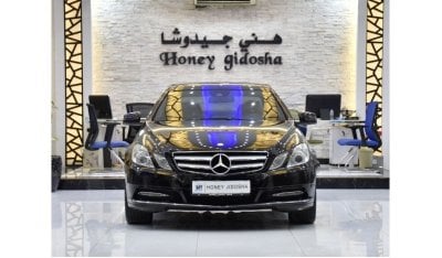 مرسيدس بنز E300 EXCELLENT DEAL for our Mercedes Benz E300 Coupe ( 2013 Model ) in Black Color GCC Specs