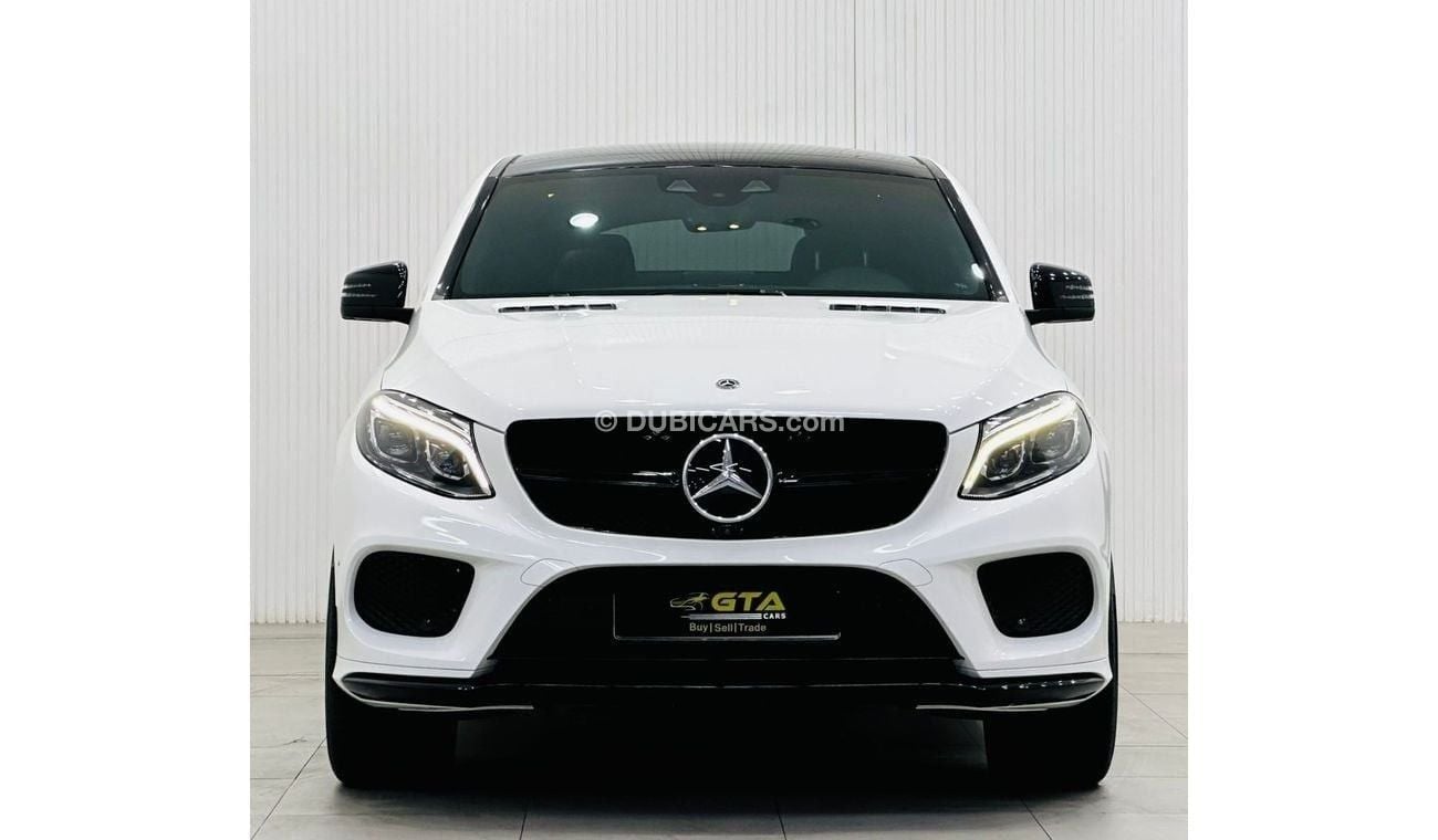 مرسيدس بنز GLE 43 AMG Coupe 3.0L 2018 Mercedes Benz GLE43 AMG 4MATIC Coupe, Warranty, Service History, Full Options, GCC