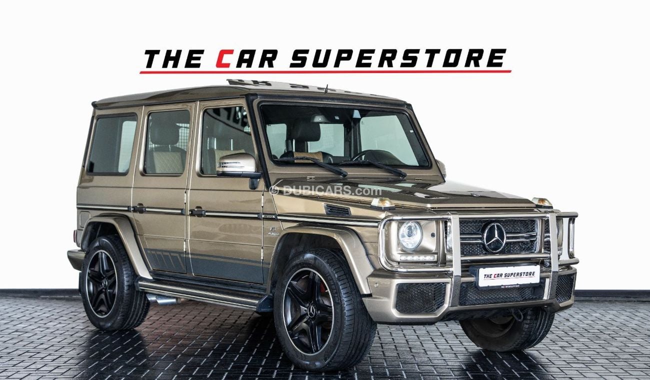 مرسيدس بنز G 63 AMG Std 5.5L 2014 - MERCEDES BENZ G63 AMG - GCC - SERVICE HISTORY - 1 YEAR WARRANTY