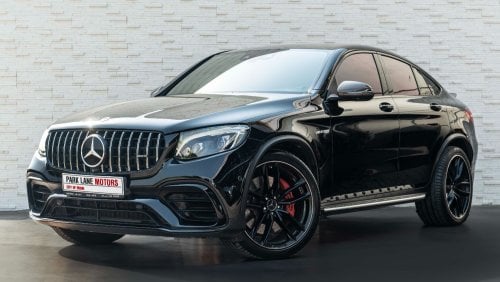 مرسيدس بنز GLC 63 AMG AED 3,145 PM • GLC 63S AMG COUPE • 4.0L BI-TURBO V8 – 503 HP • CARBON PACK • PRISTINE CONDITION