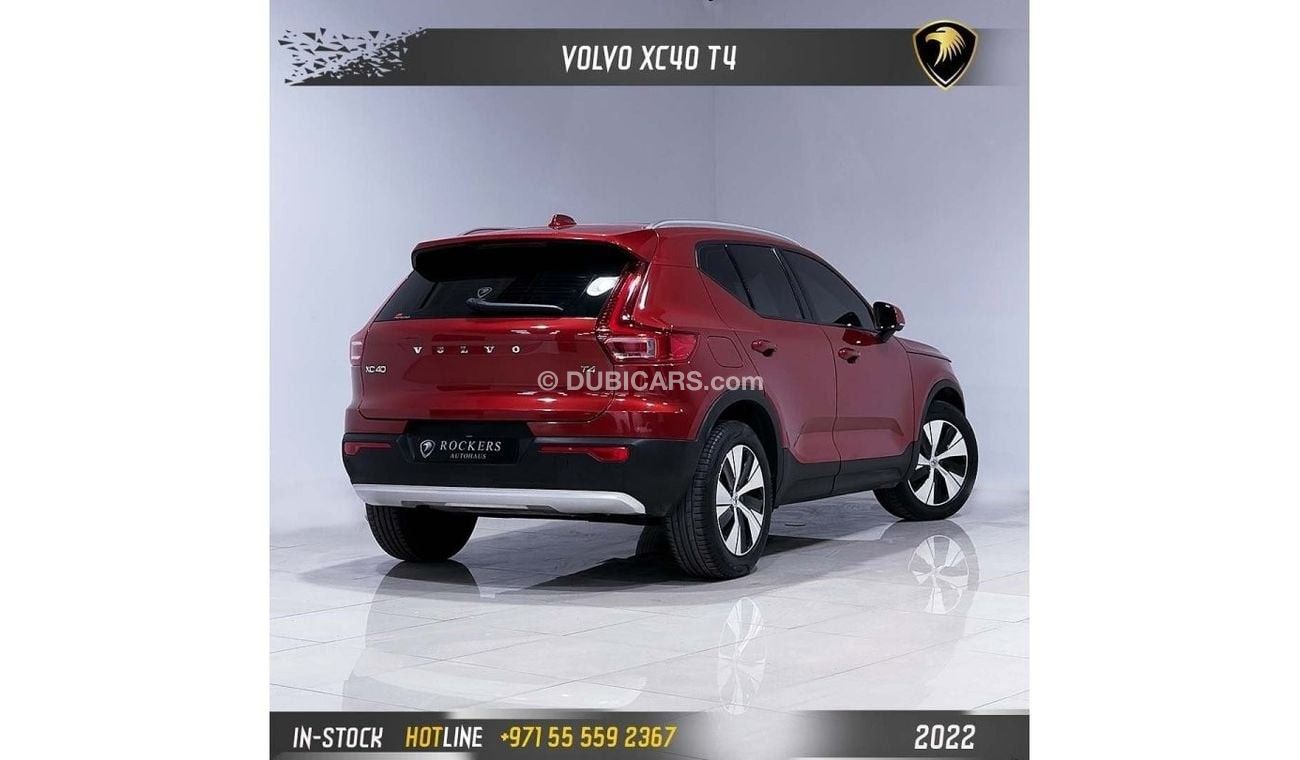 Volvo XC40 T4 Momentum 2022 Volvo XC40 T4