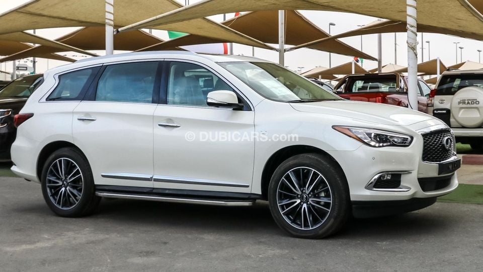 Infiniti QX60 Agency Warranty for sale: AED 149,000. White, 2018