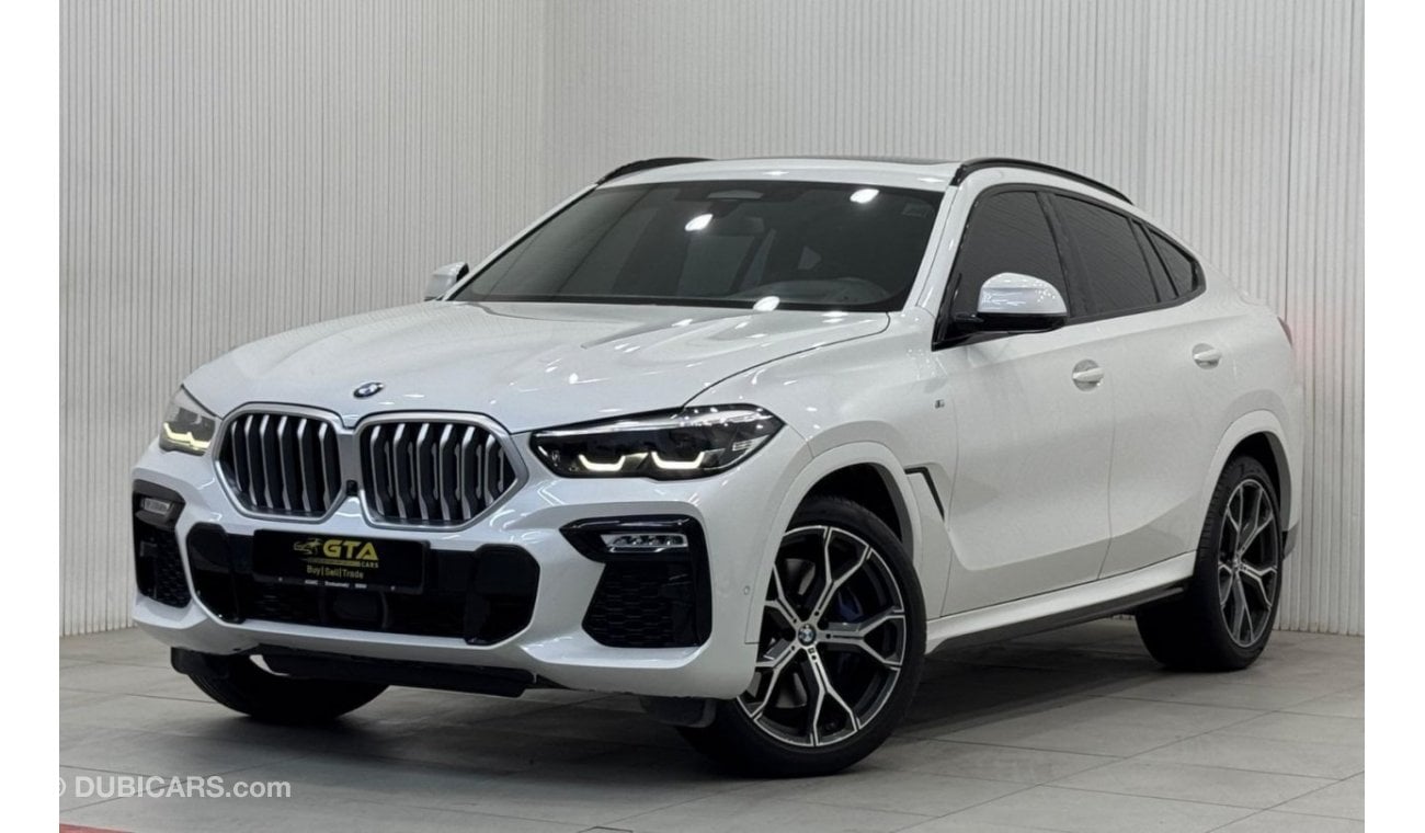 BMW X6 2020 BMW X6 xDrive40i, Feb 2025 AGMC Warranty + Service Package, AGMC Full Service History, GCC