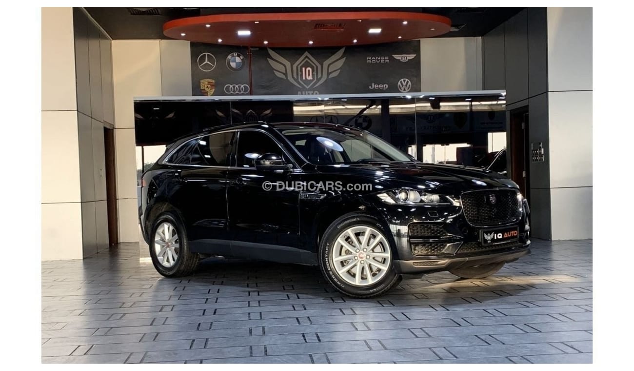 Jaguar F-Pace AED 1,700 P.M | 2018 JAGUAR F-PACE PRESTIGE AWD | PANORAMIC VIEW  | GCC | UNDER WARRANTY