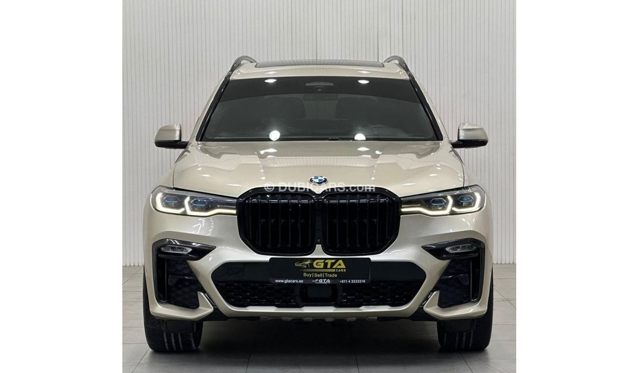 بي أم دبليو X7 2019 BMW X7 xDrive50i M-Sport, Oct 2024 BMW Warranty + Service Pack, Full Options, VIP Seats, GCC