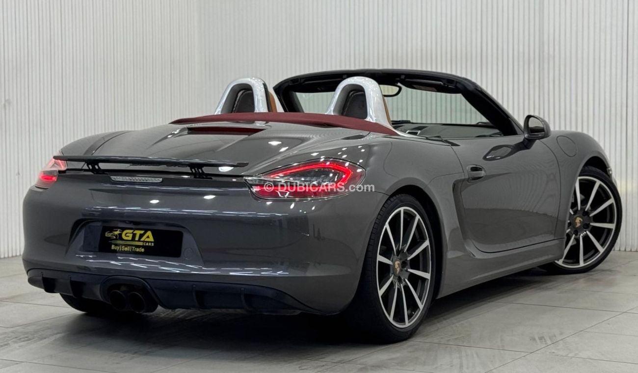 بورش بوكستر 718 GTS 4.0L A/T 2015 Porsche Boxster GTS, Service History, Excellent Condition, GCC