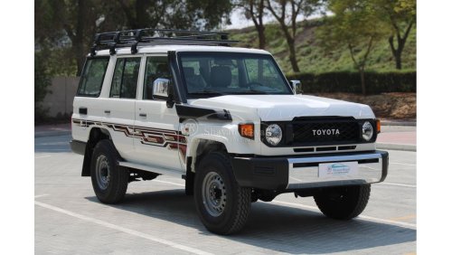 تويوتا لاند كروزر هارد توب LHD LC76 4.5L TDSL-E V8 4WD 5DR 5S MT 2024MY WITH ROOF RAIL