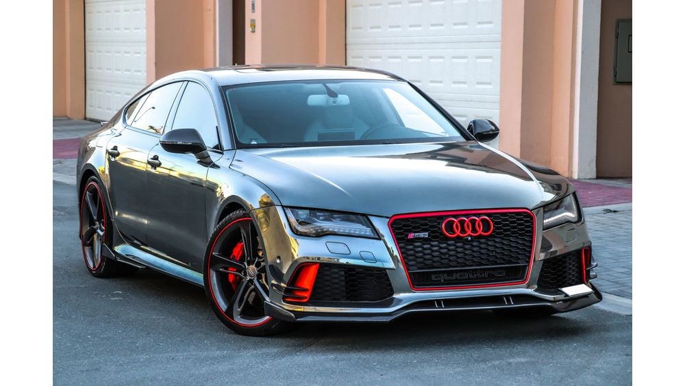 Audi Rs7 Abt Kit Upgraded Package 14 Gcc Under Warranty With Zero Down Payment For Sale Aed 139 000 Grey Silver 14