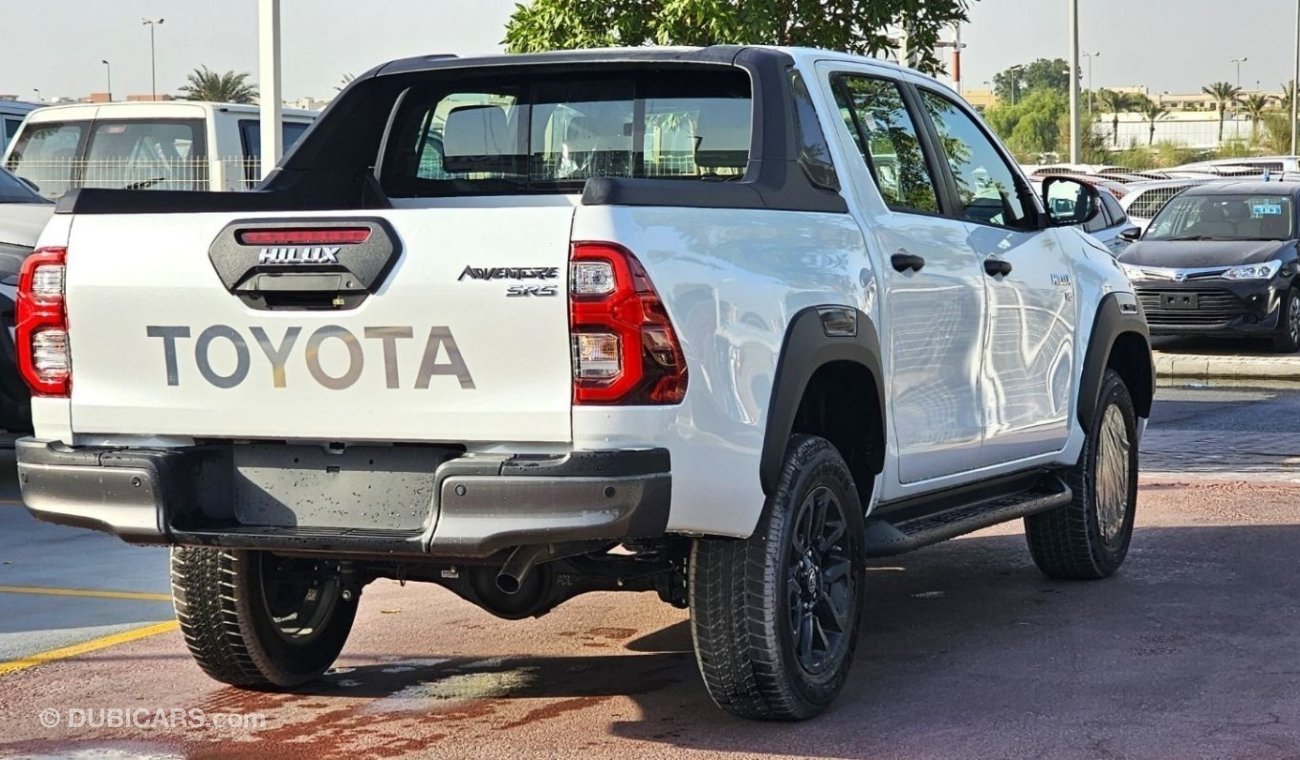 Toyota Hilux Toyota Hilux Adventure 4.0L Petrol Full option AT MY2024-WHITE GCC SPECS