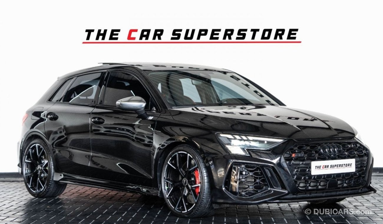 Audi RS3 2022 - AUDI RS3 - GCC - FULL SERVICE HISTORY WITH AL NABOODA - WARRANTY TILL JULY 2025