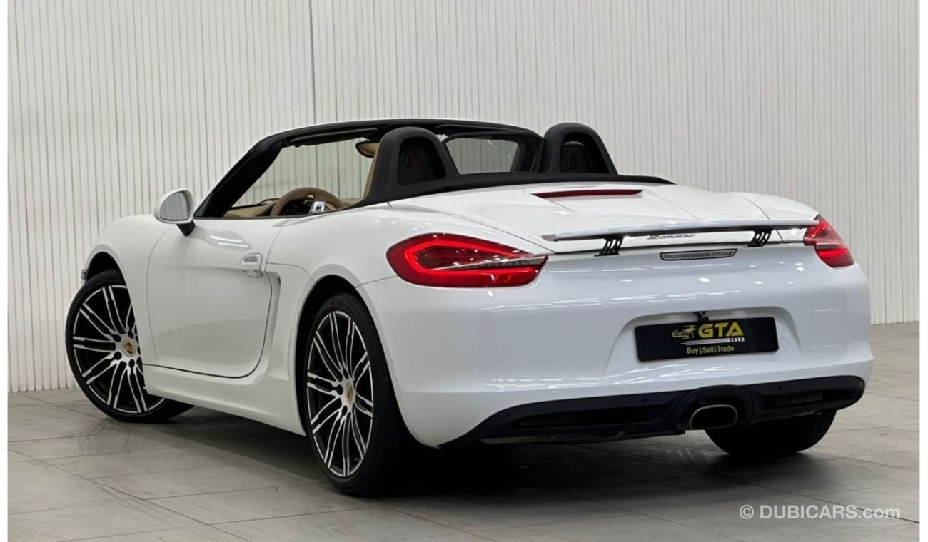 بورش بوكستر Std 2016 Porsche Boxster, Service History, Just Serviced, Low Kms, GCC Specs