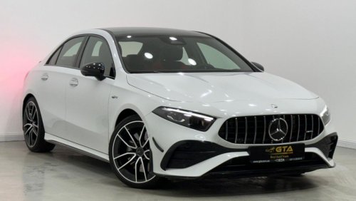 Mercedes-Benz A 35 AMG 2024 Mercedes A35 AMG Aerodynamic kit, Jan 2029 Mercedes Warranty, Excellent Condition, GCC