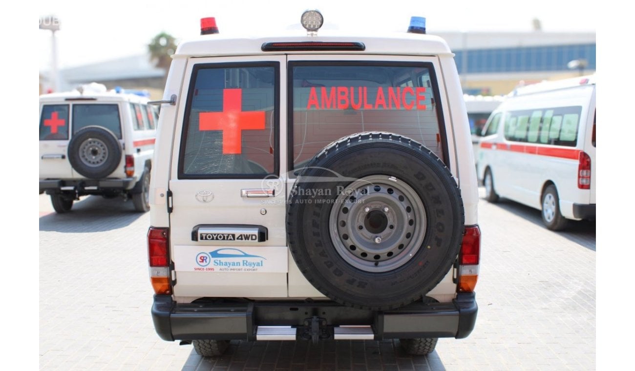 تويوتا لاند كروزر LHD LC78 4.2L DSL V6 4WD 3DR AMBULANCE MT 2024MY