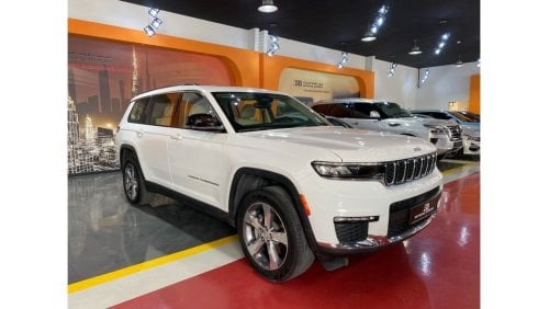 Jeep Grand Cherokee AED 3,355 EMi @ 0% DP | Jeep Grand Cherokee Limited L | 3.5L | GCC | 4WD | Under Warranty |