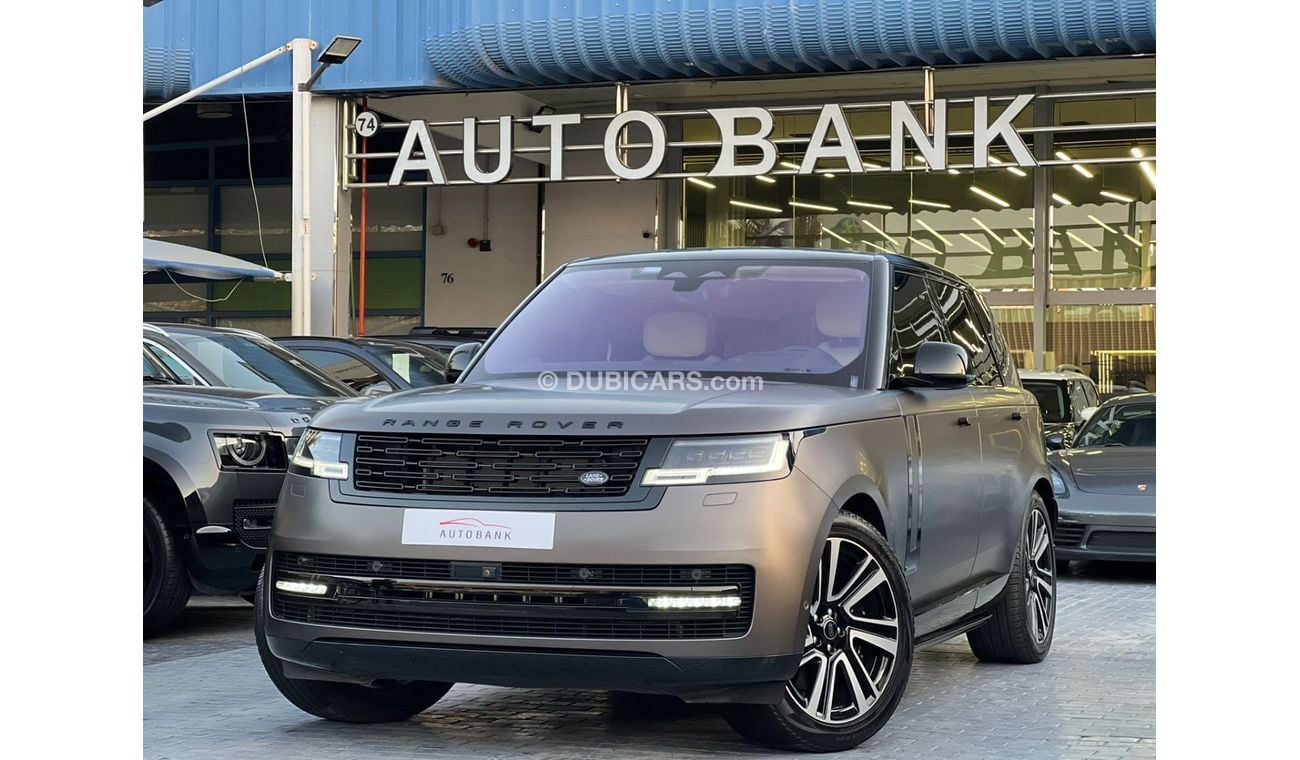 لاند روفر رينج روفر RANGE ROVER AUTOBIOGRAPHY V8 P530 MODEL 2022 KM 40000 GCC SPECS NO ACCIDETN NO PAINT UNDER WARRANTY