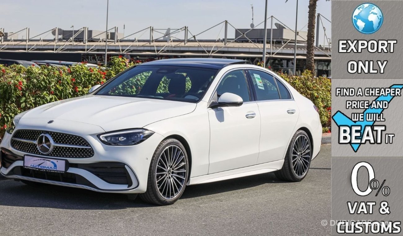 New MercedesBenz C200 “Baby S Class” , 2024 GCC , 0Km , (ONLY FOR