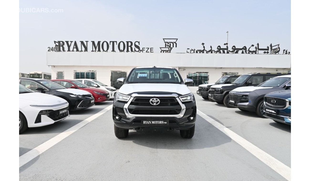 تويوتا هيلوكس Toyota Hilux SR5 4.0L V6, Petrol, 4WD, Pickup, Model 2024, Color Black