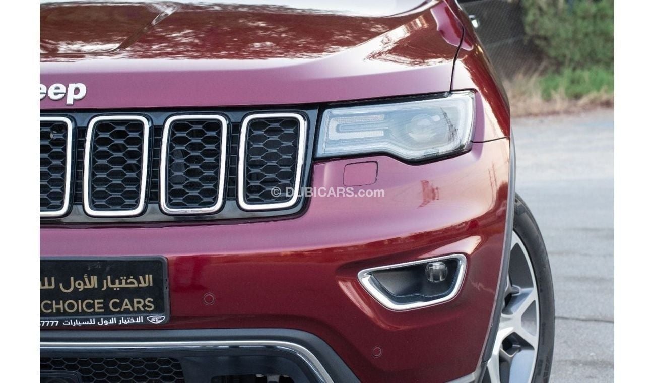 Jeep Grand Cherokee AED 1,643/month 2021 | JEEP GRAND CHEROKEE | LIMITED GCC | FULL JEEP SERVICE HISTORY | J06901