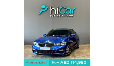 BMW 330i AED 1,762pm • 0% Downpayment • 330i M Sport • Agency Warranty & Service Contract