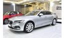 فولفو S90 EXCELLENT DEAL for our Volvo S90 T6 AWD ( 2018 Model ) in Silver Color GCC Specs