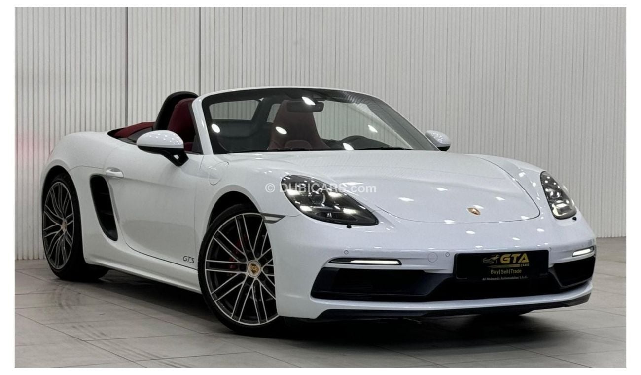 بورش بوكستر 718 2019 Porsche 718 Boxster GTS, One Year Warranty, Porsche Agency Full Service History, GCC