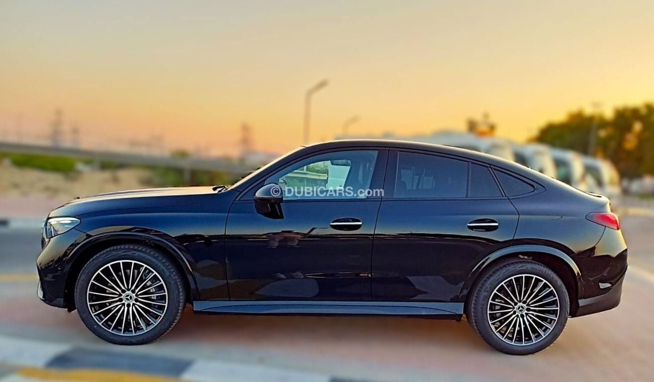 مرسيدس بنز GLC 200 AMG PACKAGE COUPE 2.0 TURBO 2024 MODEL BLACK COLOR