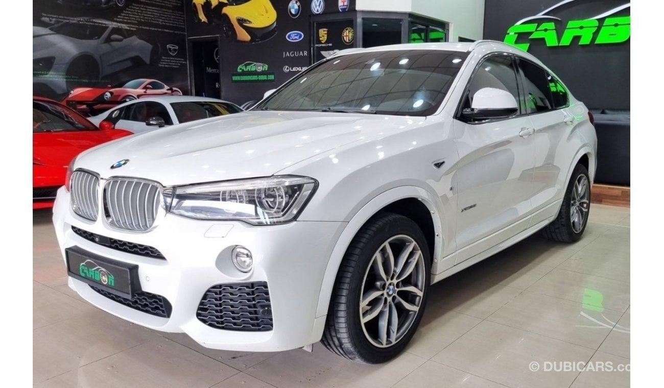 BMW X4 xDrive 35i M Sport BMW X4 35XDRIVE 2016 GCC IN PERFECT CONDITION FOR 77K