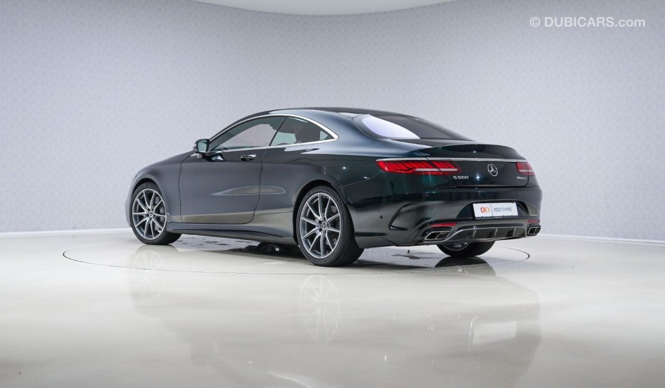 مرسيدس بنز S 560 كوبيه 4Matic - 2 Years Approved Warranty - Approved Prepared Vehicle