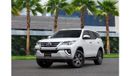 Toyota Fortuner 2.7 EXR | 1,805 P.M (4 Years)⁣ | 0% Downpayment | WELL MAINTAINED!