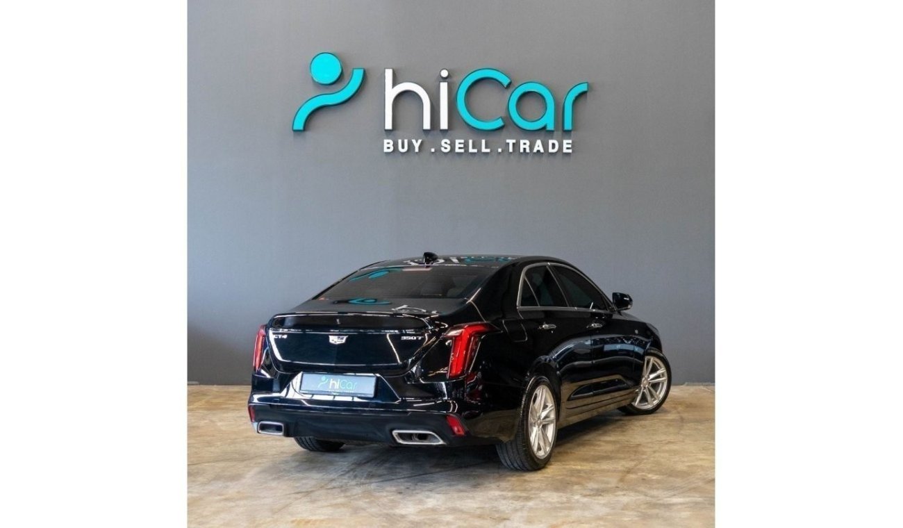 Cadillac CT4 AED 1,456pm • 0% Downpayment • Luxury • Agency Warranty/Service Contract