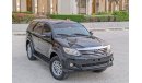 تويوتا فورتونر Toyota Fortuner 2013 v4 full options top of the range