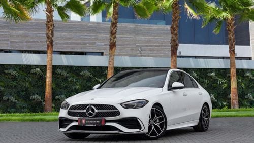 مرسيدس بنز C200 Premium 2.0L 200 AMG  | 3,917 P.M  | 0% Downpayment | Agency Warranty | Brand New