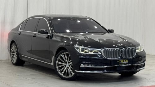 بي أم دبليو 740Li 2016 BMW 740Li Executive, Feb 2025 Warranty, Full Service History, Fully Loaded, GCC