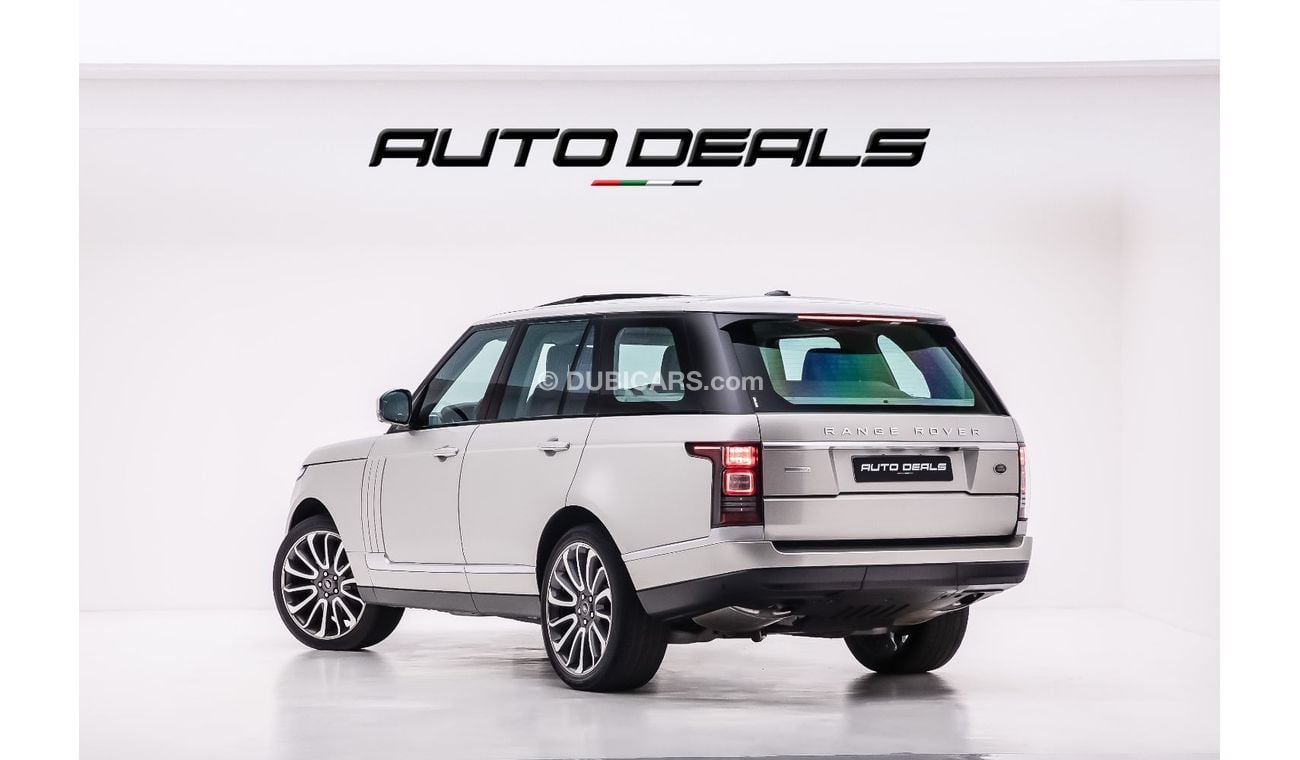 Land Rover Range Rover Autobiography 5.0L (510 HP) Vogue Autobiography Supercharged | GCC | Perfect Condition | 5.0L V8