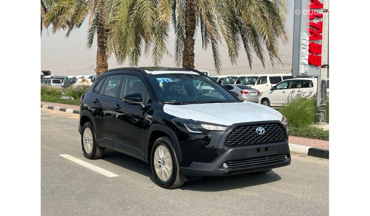 تويوتا كورولا كروس TOYOTA COROLLA CROSS 1.8L HYBRID BLACK 2024