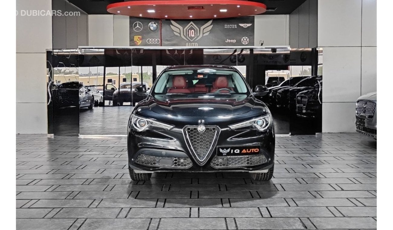 Alfa Romeo Stelvio Light Edition AED 1,200 AED | 2018 ALFA ROMEO STELVIO Q4 | UNDER WARRANTY | FSH | GCC | 2L TURBO AWD