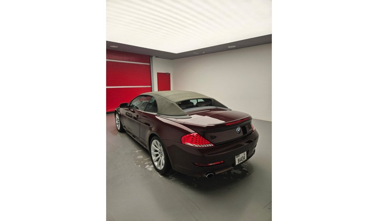 BMW 650i 650i V8 manual gear convertible