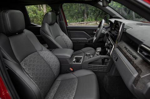 Toyota Tacoma interior - Seats