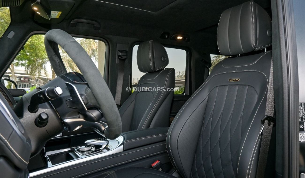 Mercedes-Benz G 63 AMG Mercedes G63 |Night Black Magno |Gold Topstitching Interior |2024 |GRAND EDITION | LIMITED 1 of 1000