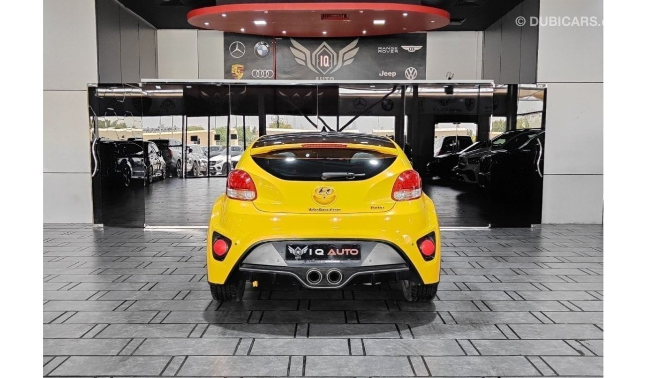 Hyundai Veloster AED 850 P.M | 2016 HYUNDAI VELOSTER TURBO 1.6L | GCC | PANORAMIC ROOF