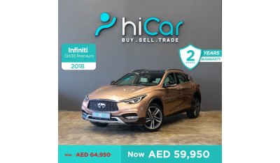 Infiniti QX30 AED 919pm • 0% Downpayment •QX30 Premium• 2 Years Warranty!