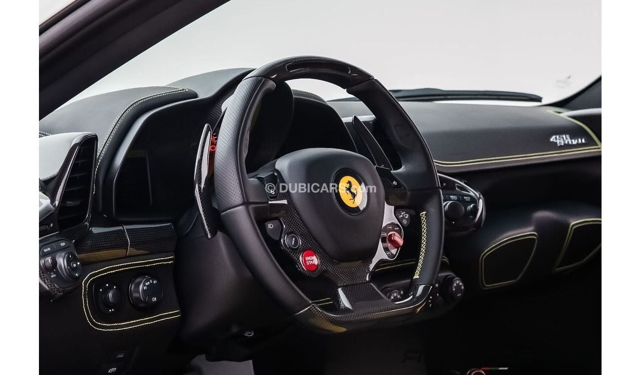 Ferrari 458 Speciale Std 4.5L | GCC | Fully Loaded | Full Service History | Very Low Mileage | 4.5L V8