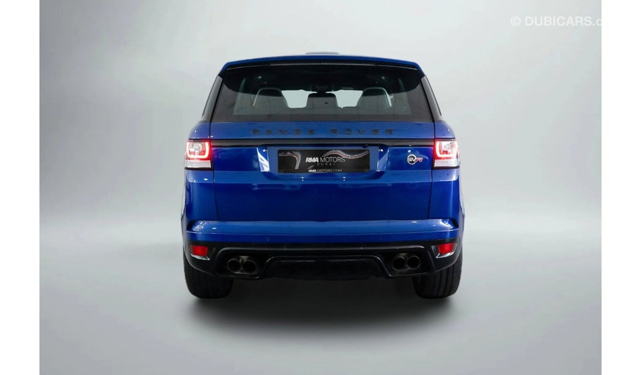 Land Rover Range Rover Sport SVR 2015 Range Rover Sport SVR / Full-Service History