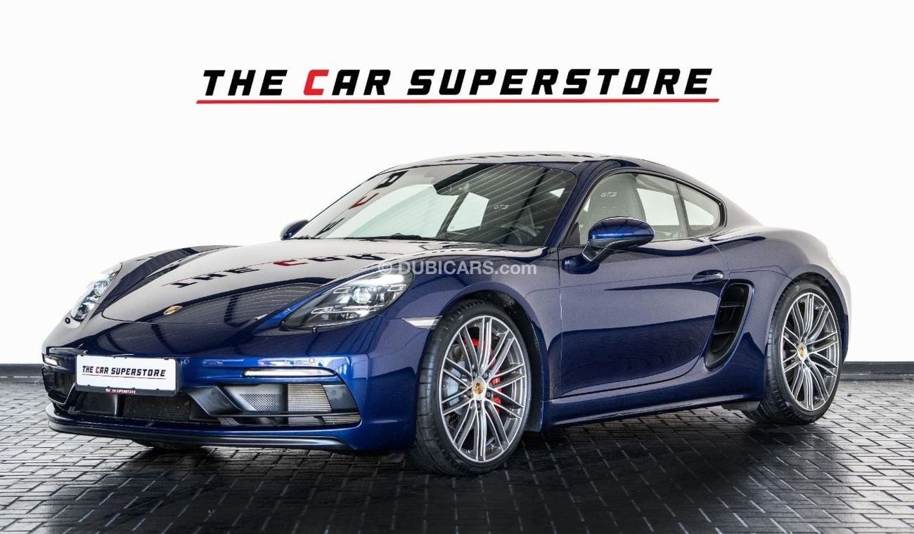 بورش كايمان 718 GTS 4.0L A/T 2020-PORSCHE CAYMAN 718 GTS-GCC-FULL SERVICE HISTORY WITH AL NABOODA-WARRANTY