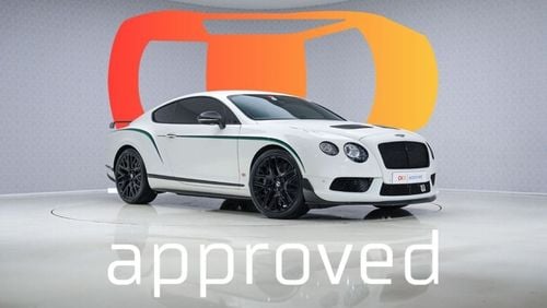 Bentley Continental GT V8 GT3-R - 1 Year Warranty - Approved Prepared Vehicle